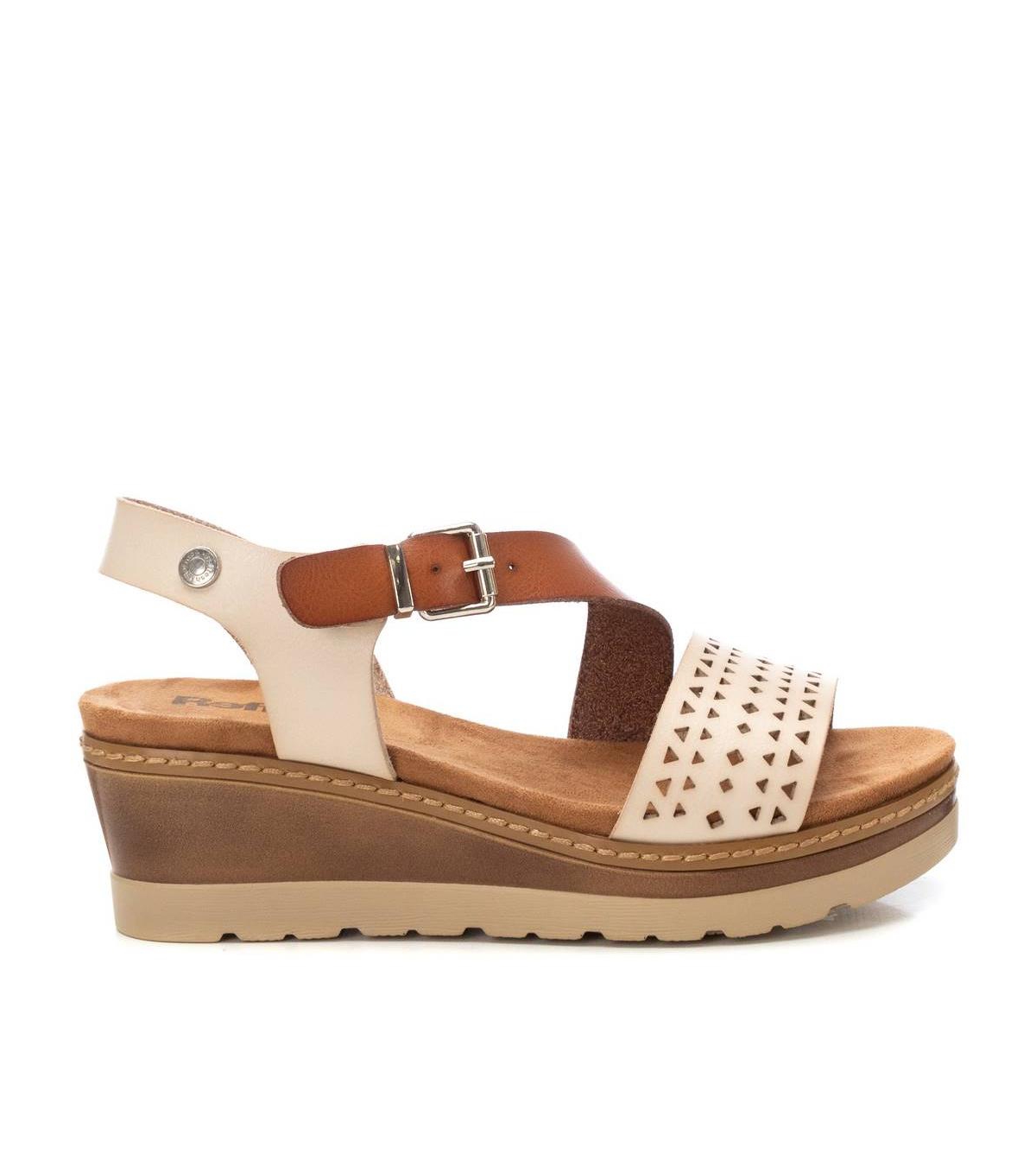 Women's Wedge Sandals Refresh By Xti - Ice