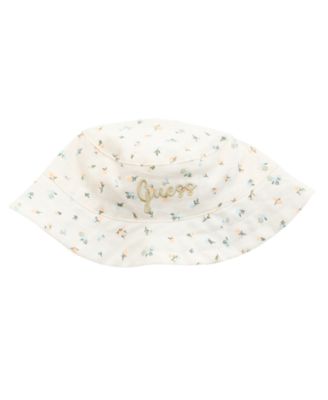 Baby Girls 3-Piece Short Sleeve T-Shirt, Shorts, and Bucket Hat Set