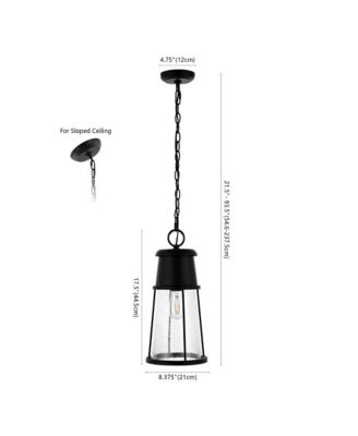 Laela 8.4" Outdoor Pendant