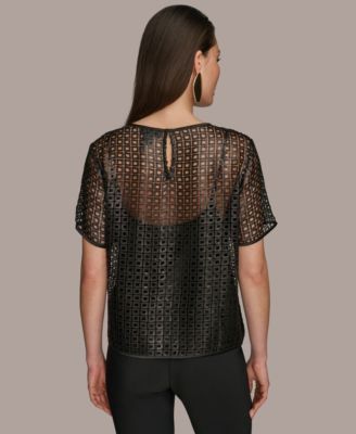売れ筋商品|||ジェイエムコレクション カットソー トップス レディース Plus Size Printed Embellished Top, Exclusively at Macy's Neo Natural JM Collection Plus Size Shirts & Tops - Macy's