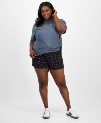 Модная хлопковая футболка Rebellious One большого размера с коротким рукавом и принтом гепарда New York Graphic