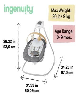 Baby SimpleComfort Compact Soothing Swing
