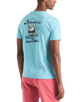 Мужская футболка с графическим логотипом Awesome World от Nautica