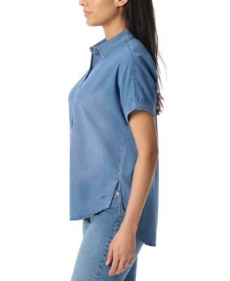 Рубашка с коротким рукавом Gloria Vanderbilt Petite Daisy 