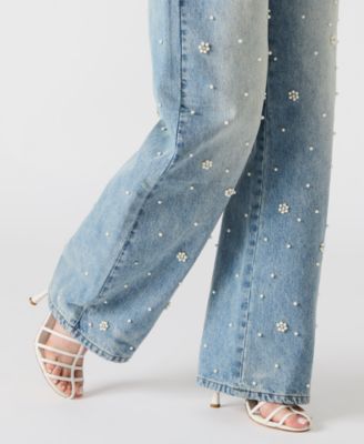 Women's Denim Fianna Barrel-Leg Jeans