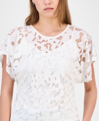 BOSS Orange - Women's Floral Lace Top