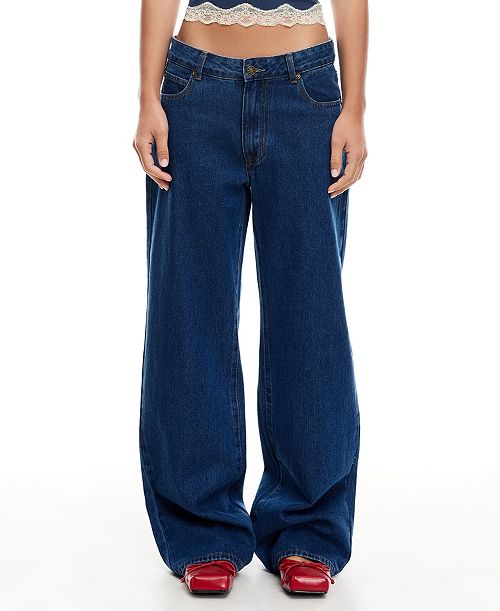 alfani Lioness Women's Top Model Jeans Women's Fashion Shoes & Accessories