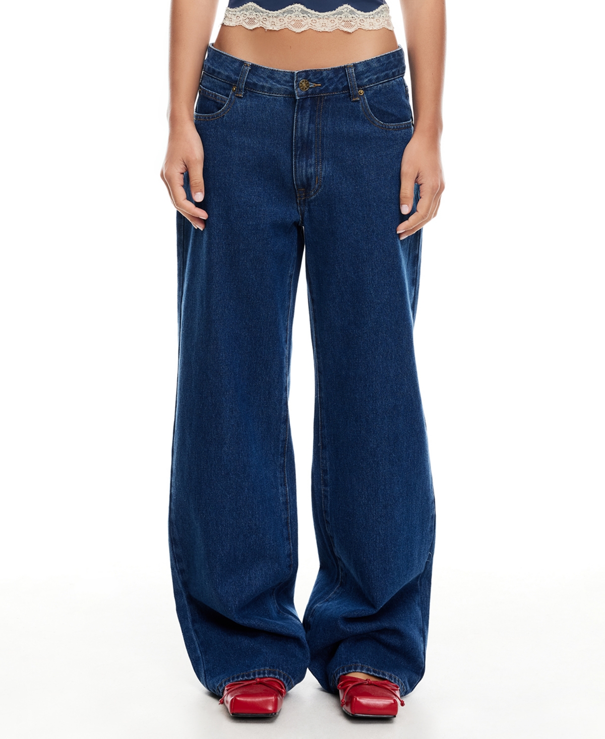 Women's Top Model Jeans - Dark Denim