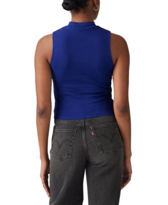 Women's Effortless Mock-Neck Tank Top