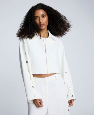 Women's Zip-Front Snap-Arm Jacket