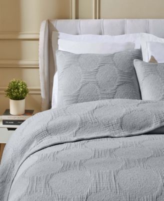 Tanta Crinkle Woven 3-Pc. Coverlet Set, Queen