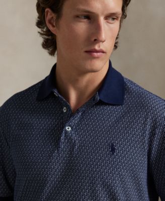 Men's Classic-Fit Stretch Mesh Polo Shirt