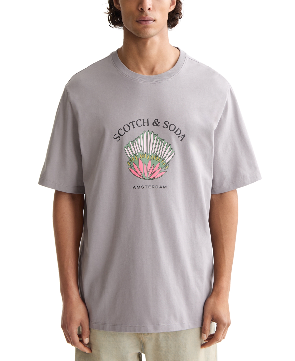 Men's Regular-Fit Graphic T-Shirt - White