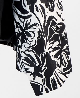 Petite Floral-Print Jewel-Neck Jacket Topper & Empire Seamed Dress Set, Regular & Petite 