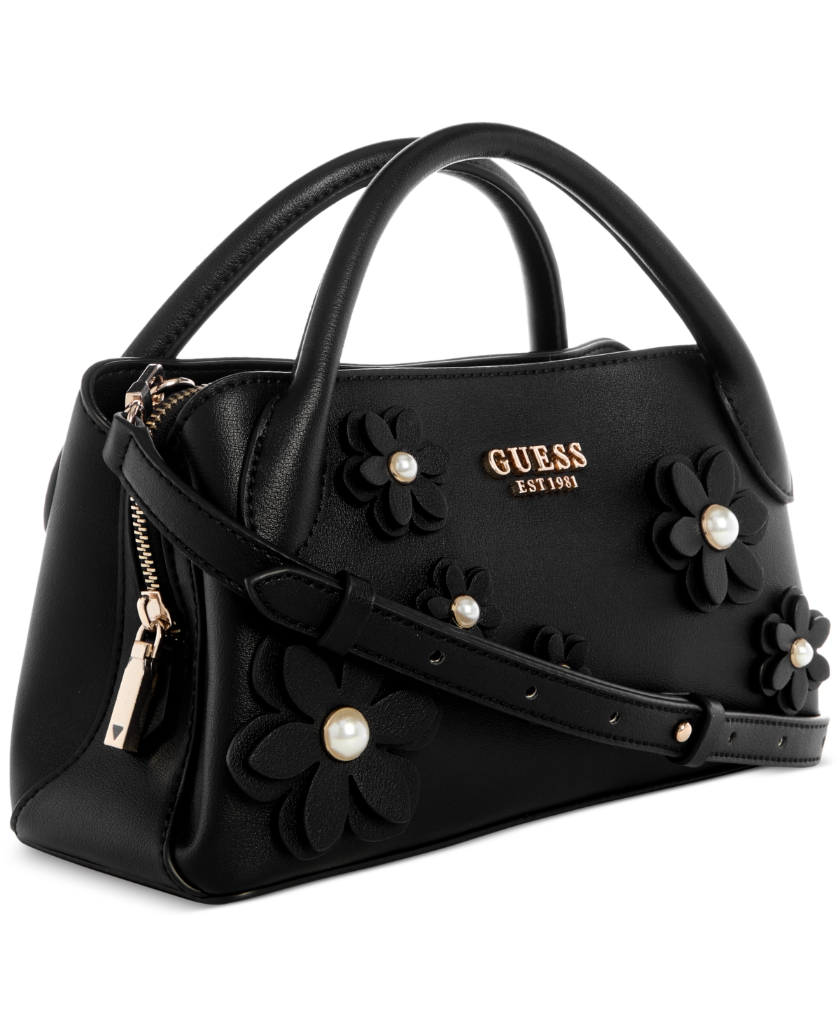 GUESS ZARIA SMALL GIRLFRIEND SATCHEL BAG 