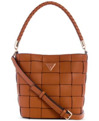 GUESS - Maylee Woven Bucket Bag