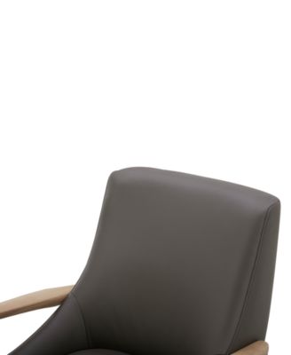 Nierling Leather Accent Chair, Exclusively at Macy's