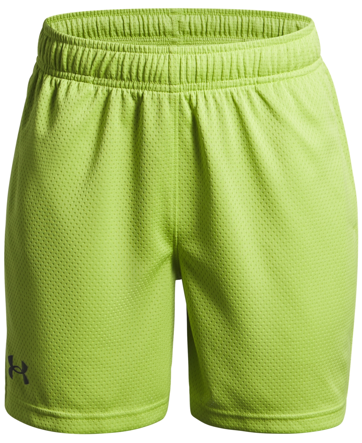 Under Armour Big Boys Lightweight Tech Mesh Shorts In Green