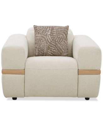 Nierling Fabric Power Motion Recliner with Power Headrest, Exclusively at Macy's