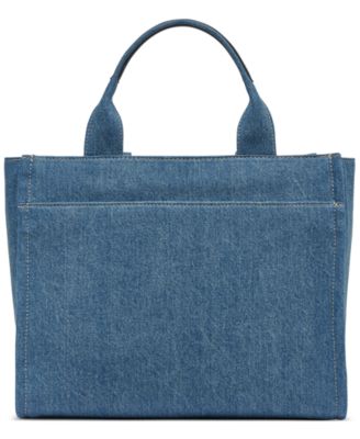 Сумка-тоут из хлопка средней плотности с логотипом DKNY Hadlee