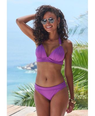 Women's Fold Detail Bikini Swimsuit Bottom