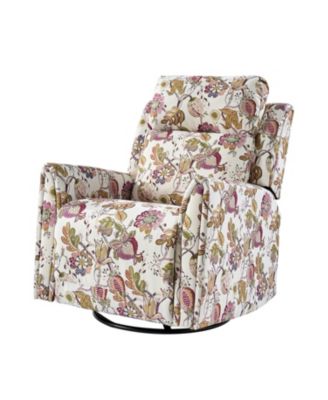 Alfons Swivel And Rocker Power Recliner With Headrest