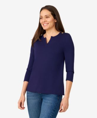 Женский топ на пуговицах Cable & Gauge с открытыми плечами