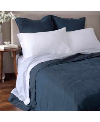 French Linen Quilted Set - Euro