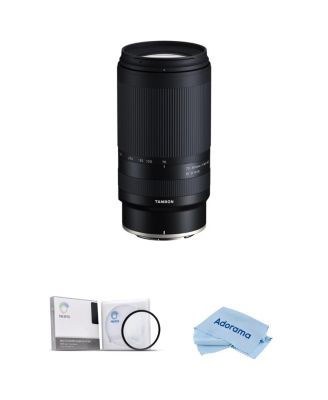70-300mm f/4.5-6.3 Di III RXD Lens for Nikon Z Bundle with 67mm UV Filter, Microfiber Cleaning Cloth
