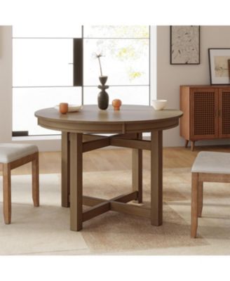 Pedro Modern Solid Wood Extendable Dining Table