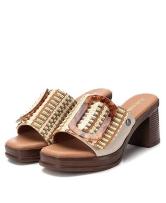 Women's Fashion Heeled Sandals Refresh By Xti