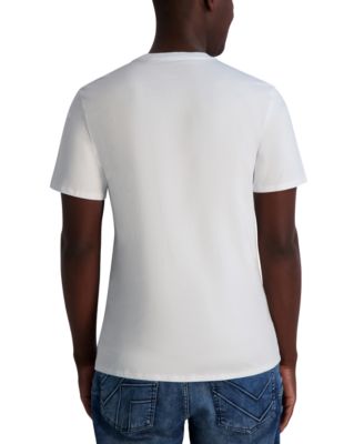 Мужская футболка с блестящими доспехами Karl Lagerfeld Paris с графическим рисунком