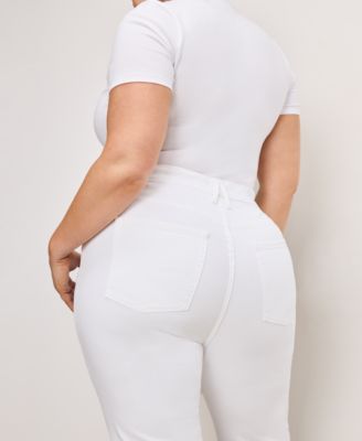 Women's Good Legs High Rise Flare Jeans, Regular & Plus Size