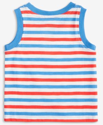 Baby Boys Patriot Stripe Tank Top, Exclusively at Macy's