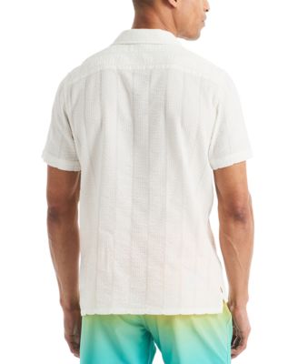 Мужская рубашка с коротким рукавом Beach Boys x Nautica Seersucker Camp от Beach Boys x Nautica