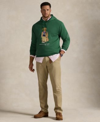 Men's Big & Tall Polo Bear Fleece Hoodie