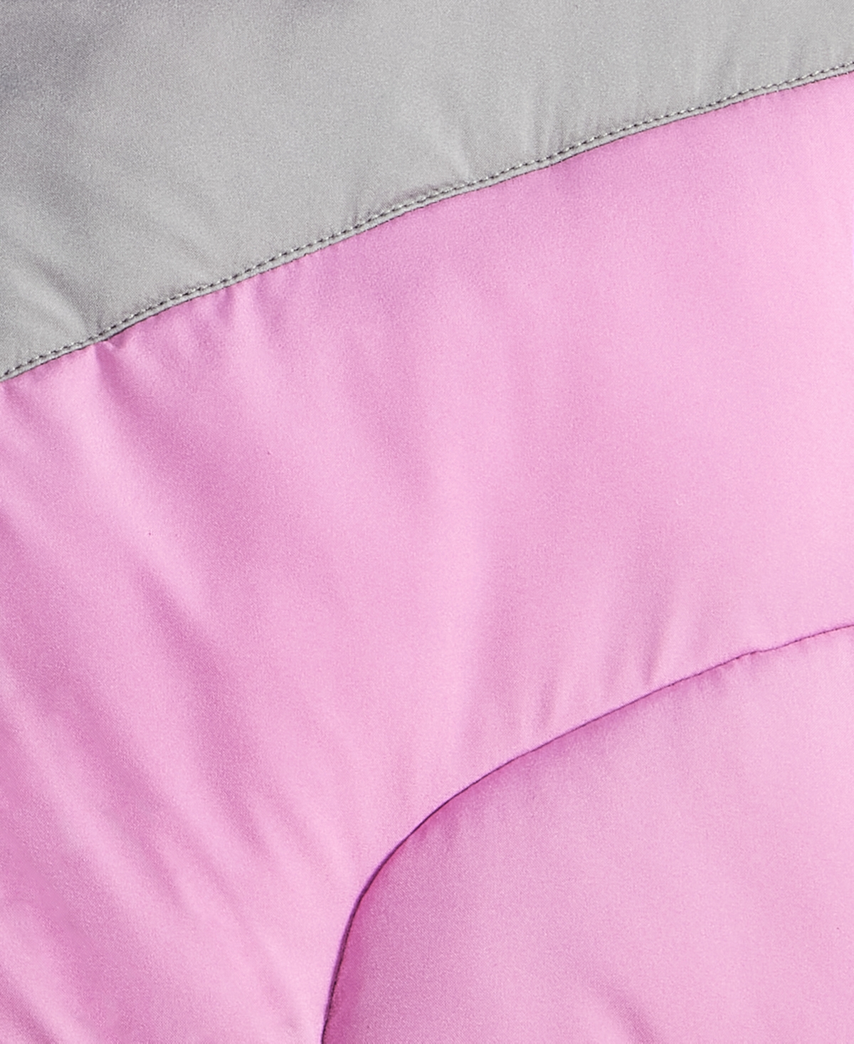 Sam Edelman Big Girls Contrast Yoke Puffer Jacket In Pink