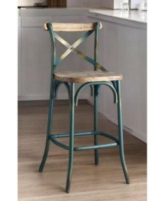 Modern Iron Bar Chair – Sleek Black Finish for Urban Loft Style