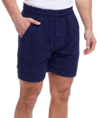 Винтажные мужские махровые жаккардовые шорты длиной 6 дюймов, защищающие от непогоды