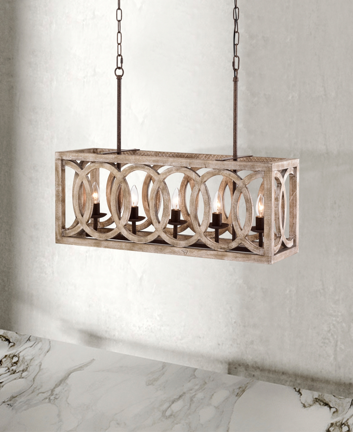 Home Accessories 30" Laurentina 5-light Indoor Chandelier