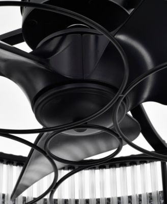 28" Daciana 1-Light Indoor Ceiling Fan Chandelier