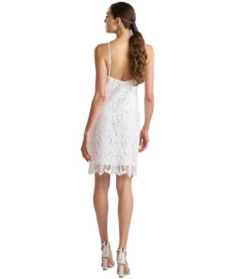 Женское платье А-силуэта Natori Suzani из кружева с фестончатым подолом