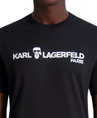 Мужская футболка с графическим логотипом Karl Lagerfeld Paris от Core