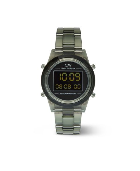 Женские часы Daniel Wellington Chronograph Green Plastic, 36mm