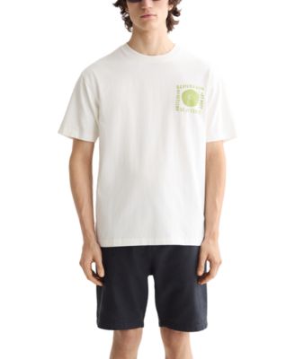 Men's Relaxed Fit Short Sleeve Crewneck Logo Graphic T-Shirt