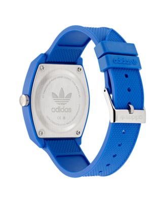 Unisex Analog Blue Resin Watch, 38mm