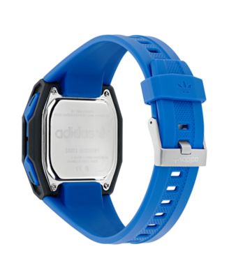 Unisex Analog Blue Resin Watch, 48mm