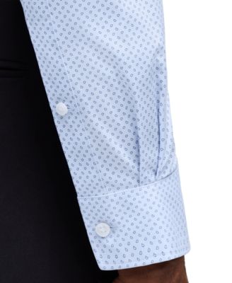 Men's Regular Fit Comfort Stretch Dress Shirt