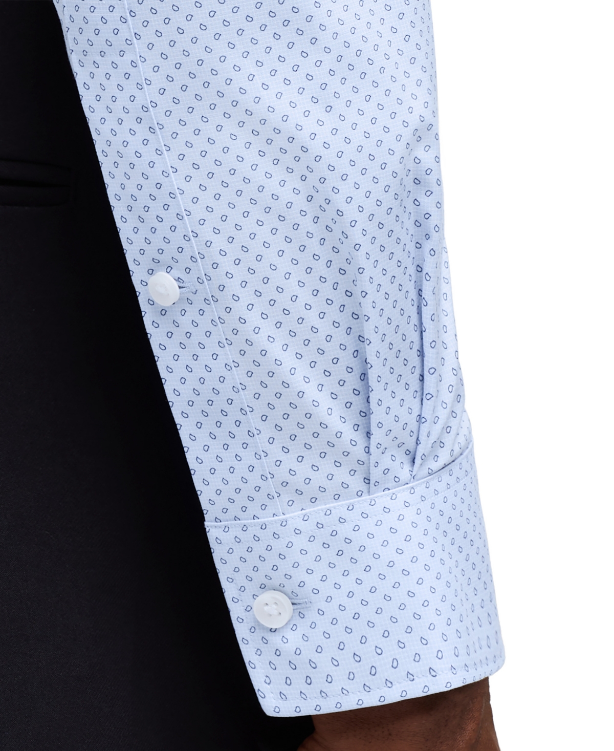 Michael Kors Men's Regular Fit Airsoft Non-iron Performance Dress Shirt