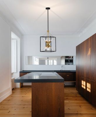 12" Snowgaze 9-Light Indoor Chandelier